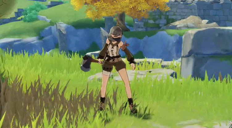 原神盗宝团女斧手介绍