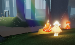 光遇找到雨林的彩虹下的蜡烛任务攻略