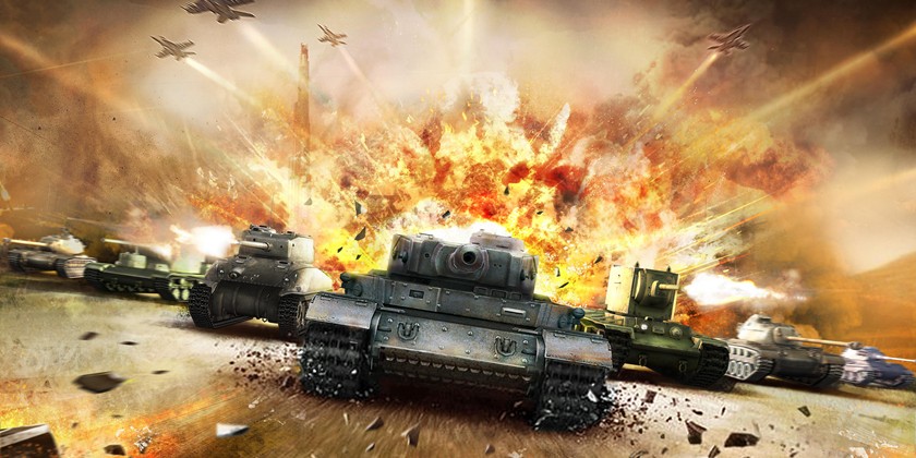 坦克题材射击手游大全