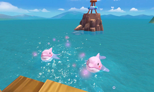 摩尔庄园粉海豚获得方法