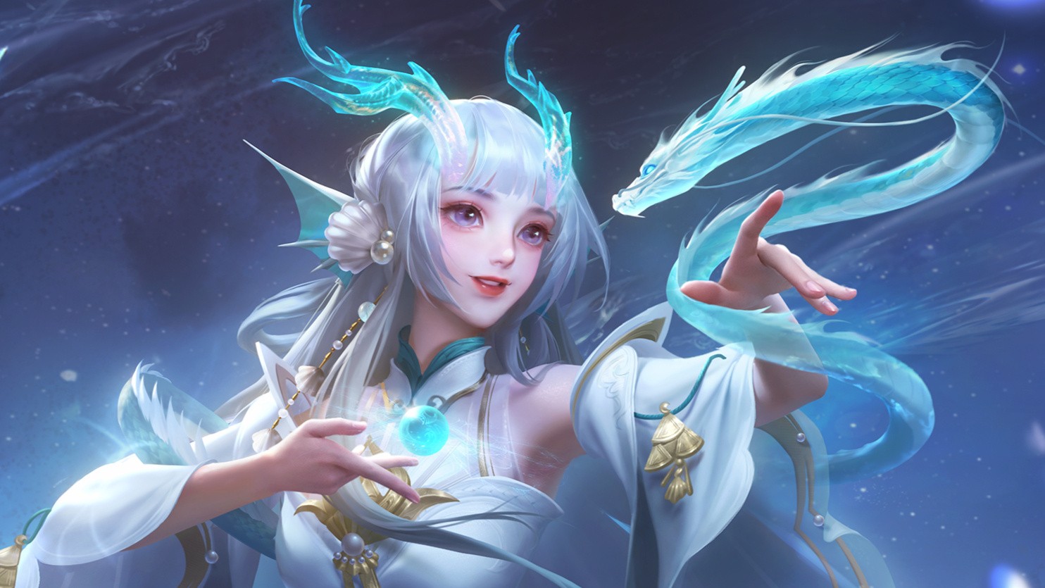 王者荣耀蓝色系壁纸分享