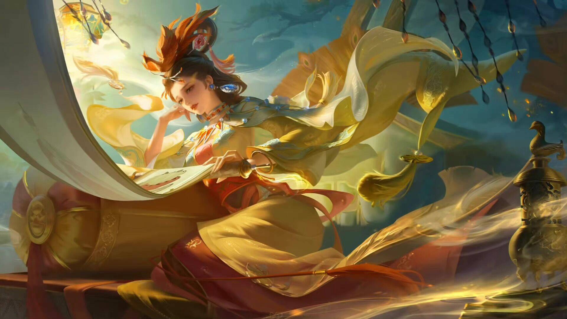 王者荣耀甄姬女儿国国王壁纸分享