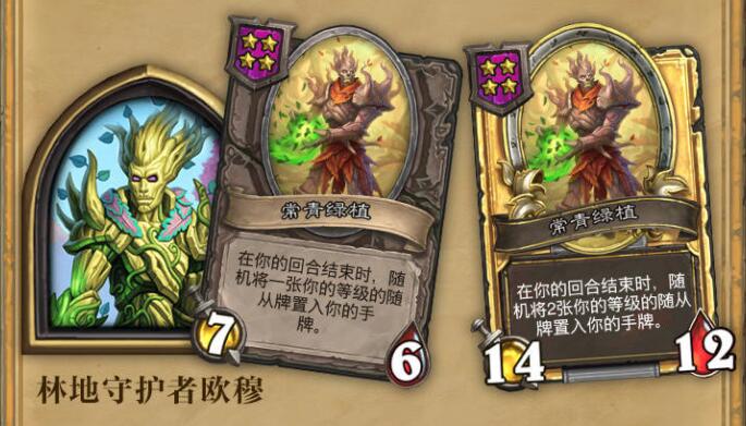 酒馆战旗林地守护者欧穆伙伴介绍