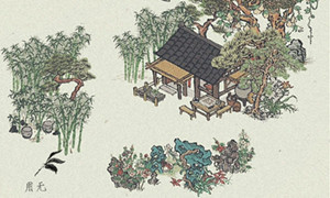 江南百景图中庭步月图获取方式